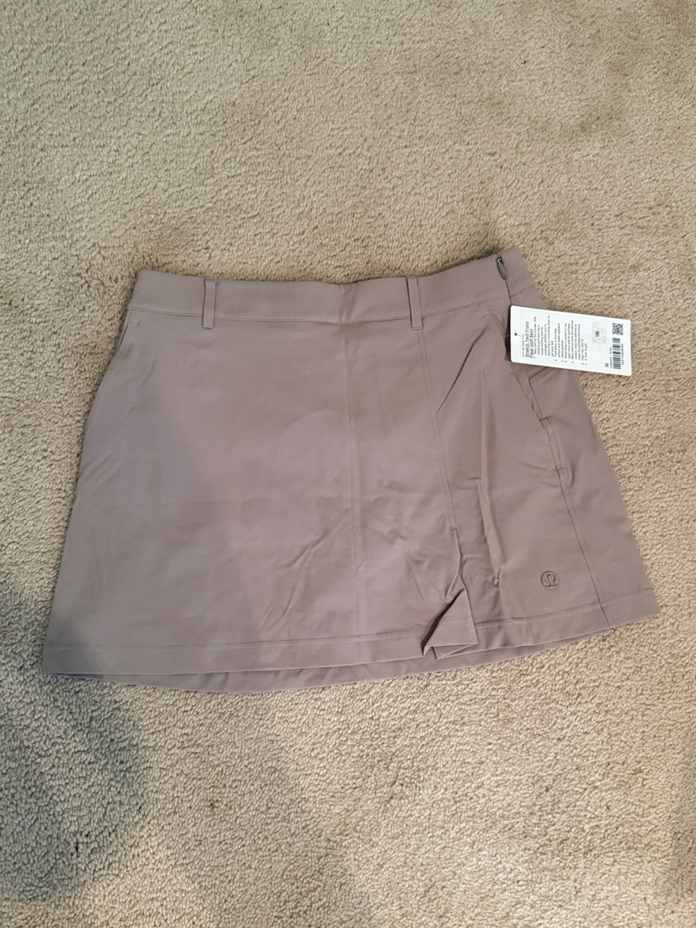 NWT LULULEMON STRETCH TWILL GOLF SKIRT SIZE 30